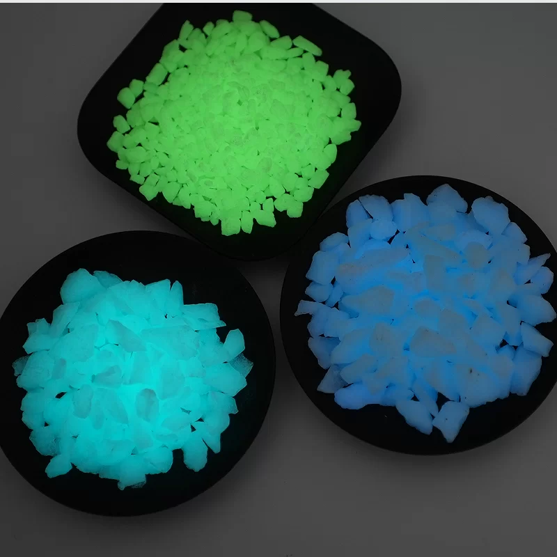 Kënschtlech faarweg Luminous Stone Paving Floor