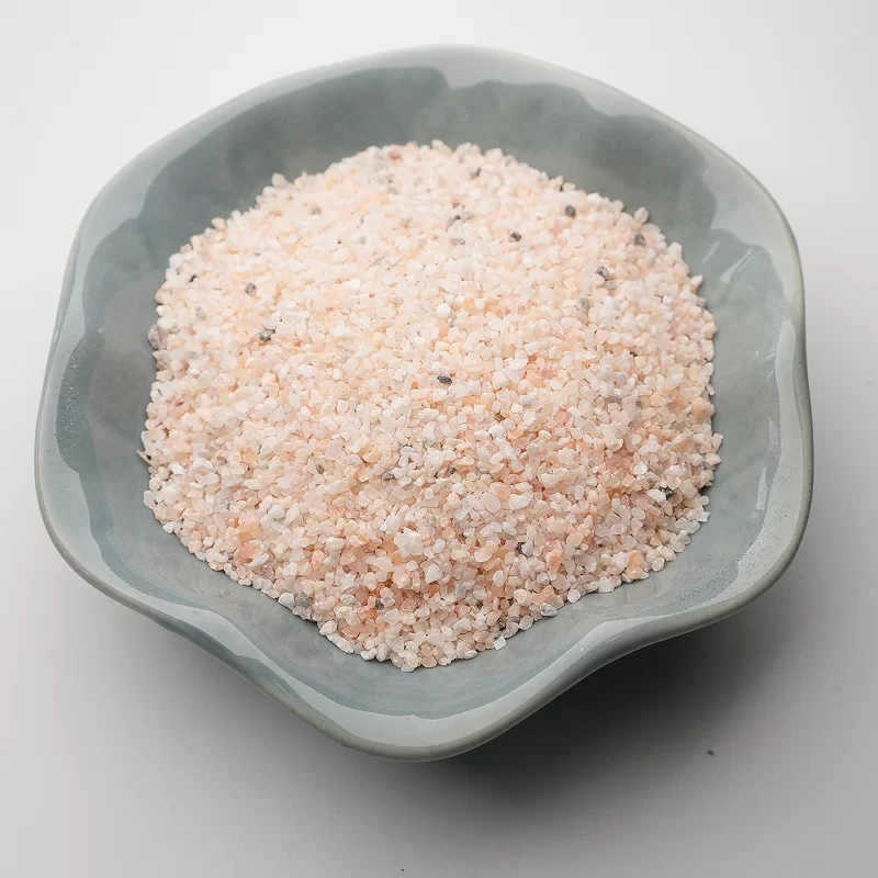 Naturfaarwege Sand fir Texturfaarf, Baudekoratioun, Terrazzo Aggregaten, Echt Steenfaarf